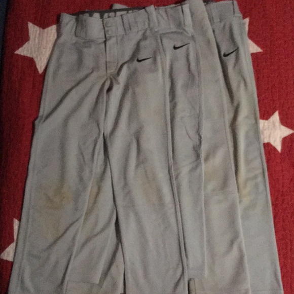 mizuno grey baseball pants